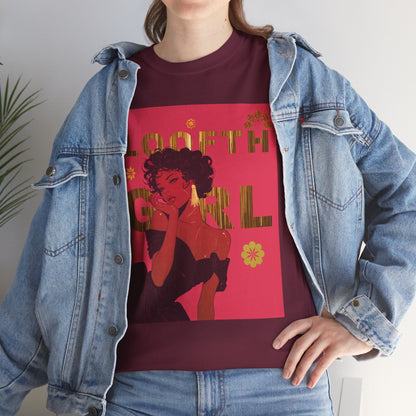 (F) Fille Audacieuse Unisex Heavy Cotton Tee
