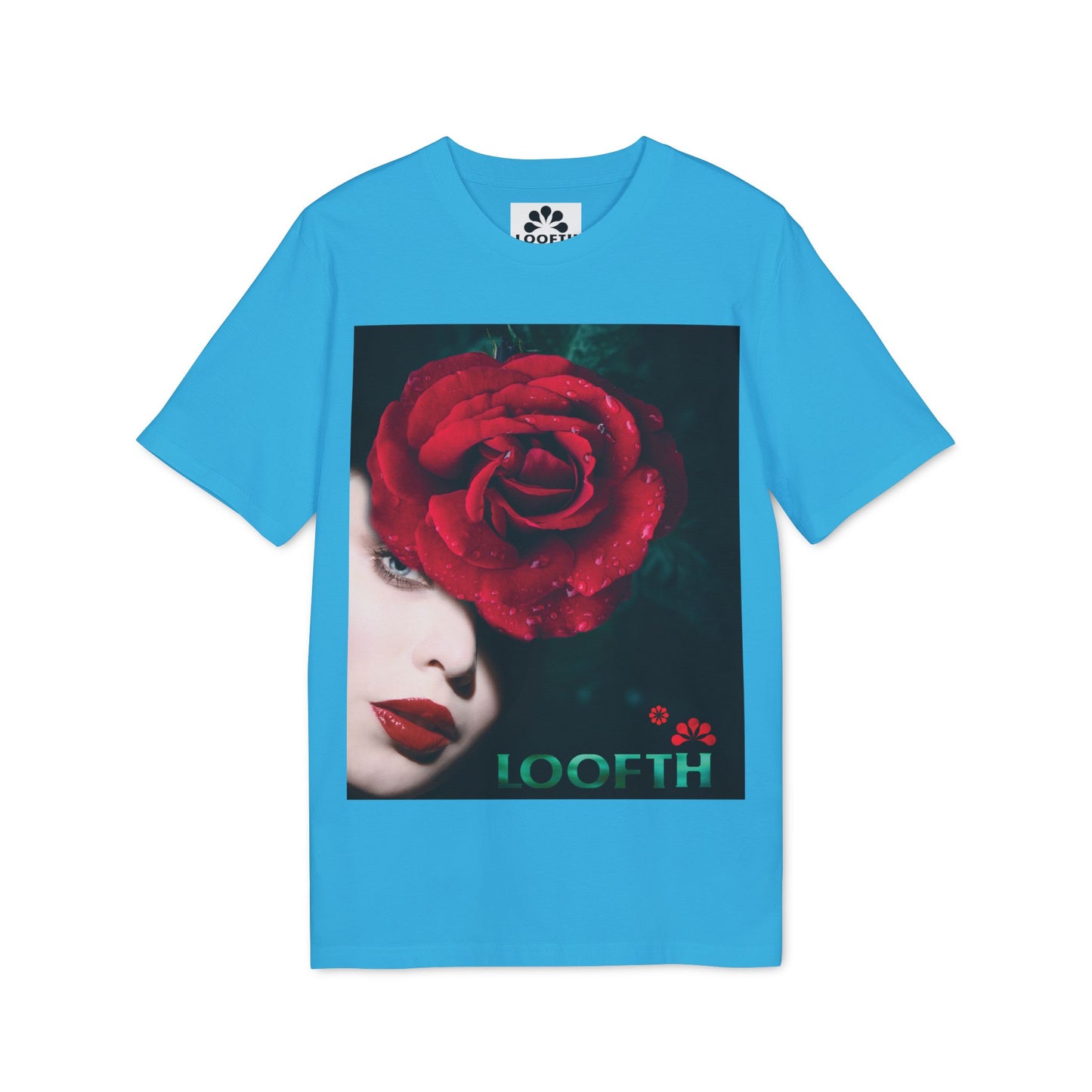 (F) Rosé de Mystique Unisex Organic Combed Cotton Medium Fit T-shirt