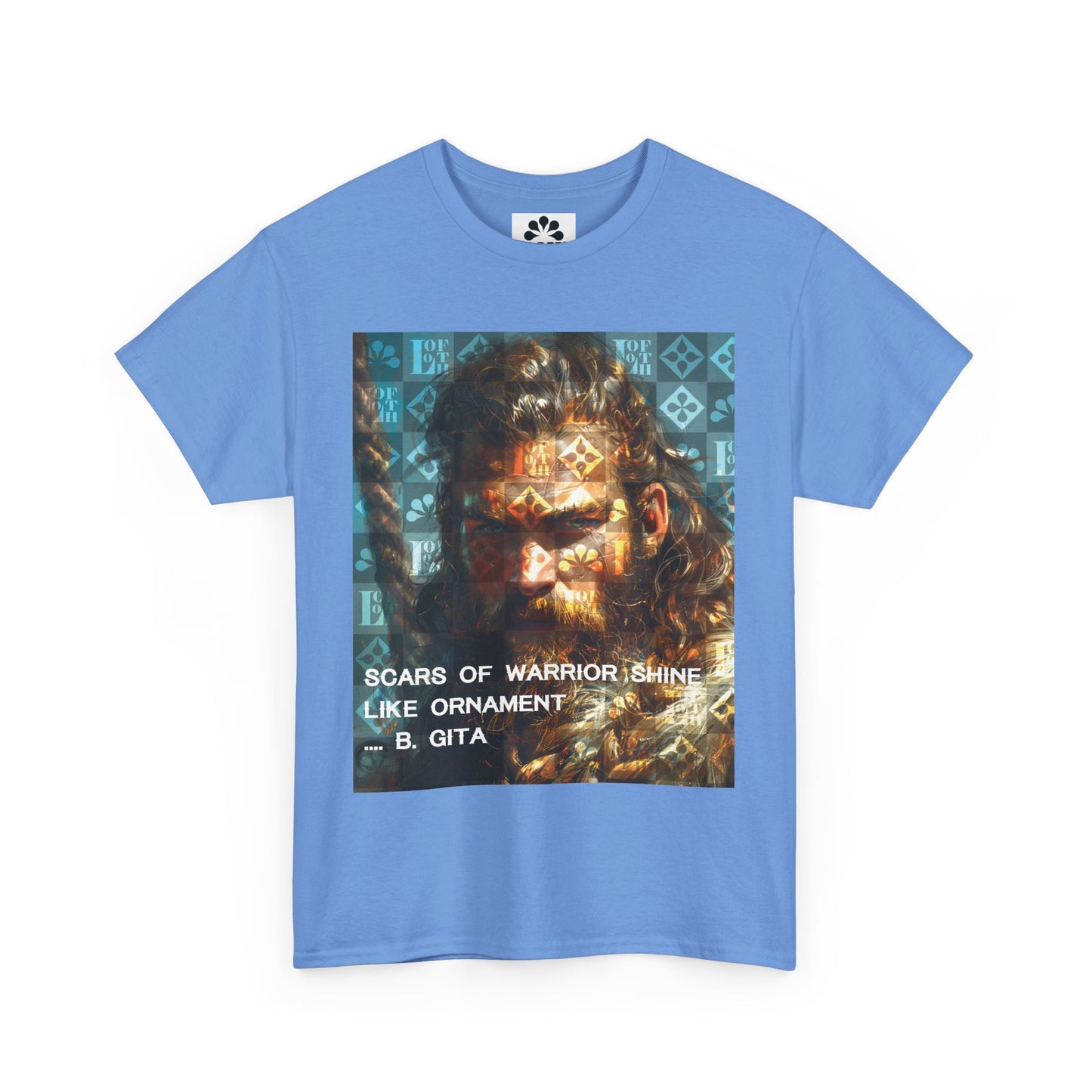 (M) Gita Guerrière Unisex Heavy Cotton Tee