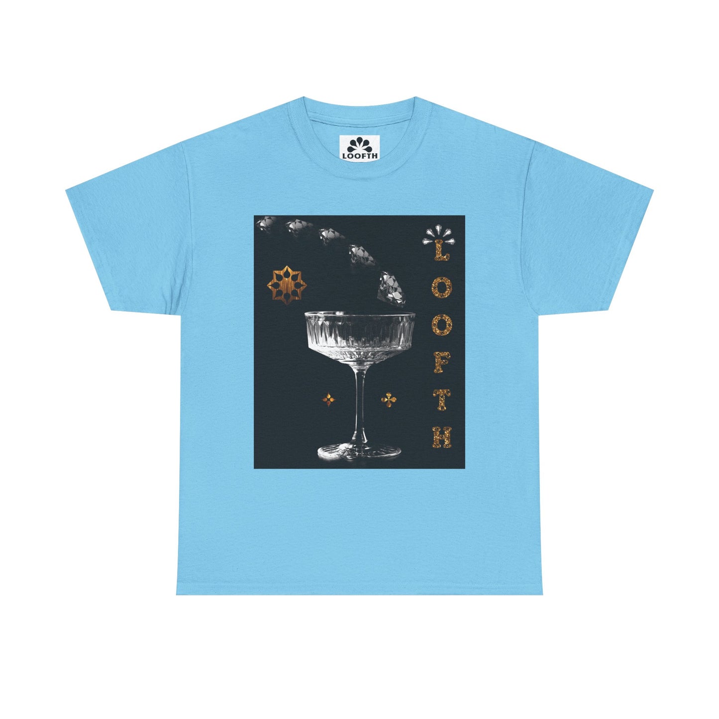 (M) Cristal Noir Unisex Heavy Cotton Tee