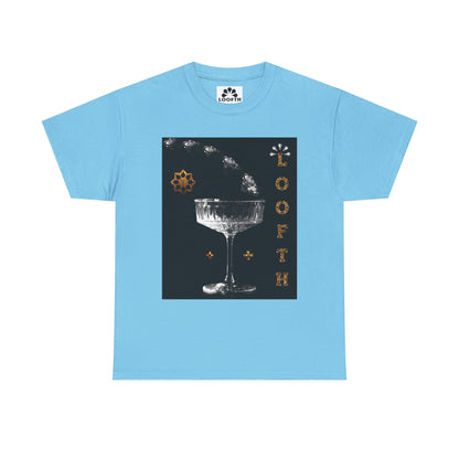 (M) Cristal Noir Unisex Heavy Cotton Tee