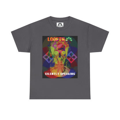 (M) Vibrance Silencieuse Unisex Heavy Cotton Tee