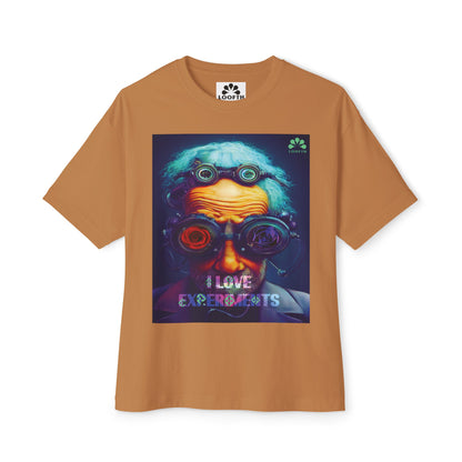 (M) Expérience Curieuse Unisex Oversized Boxy Tee