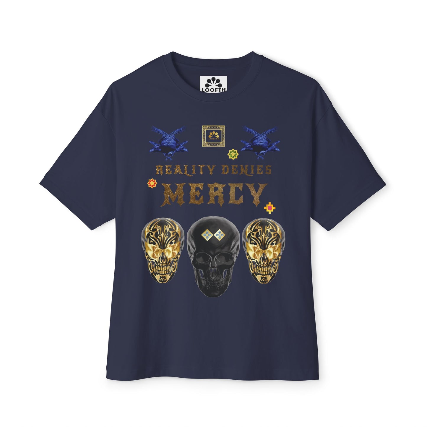 (F) Corbeau Rebelle Unisex Oversized Boxy Tee