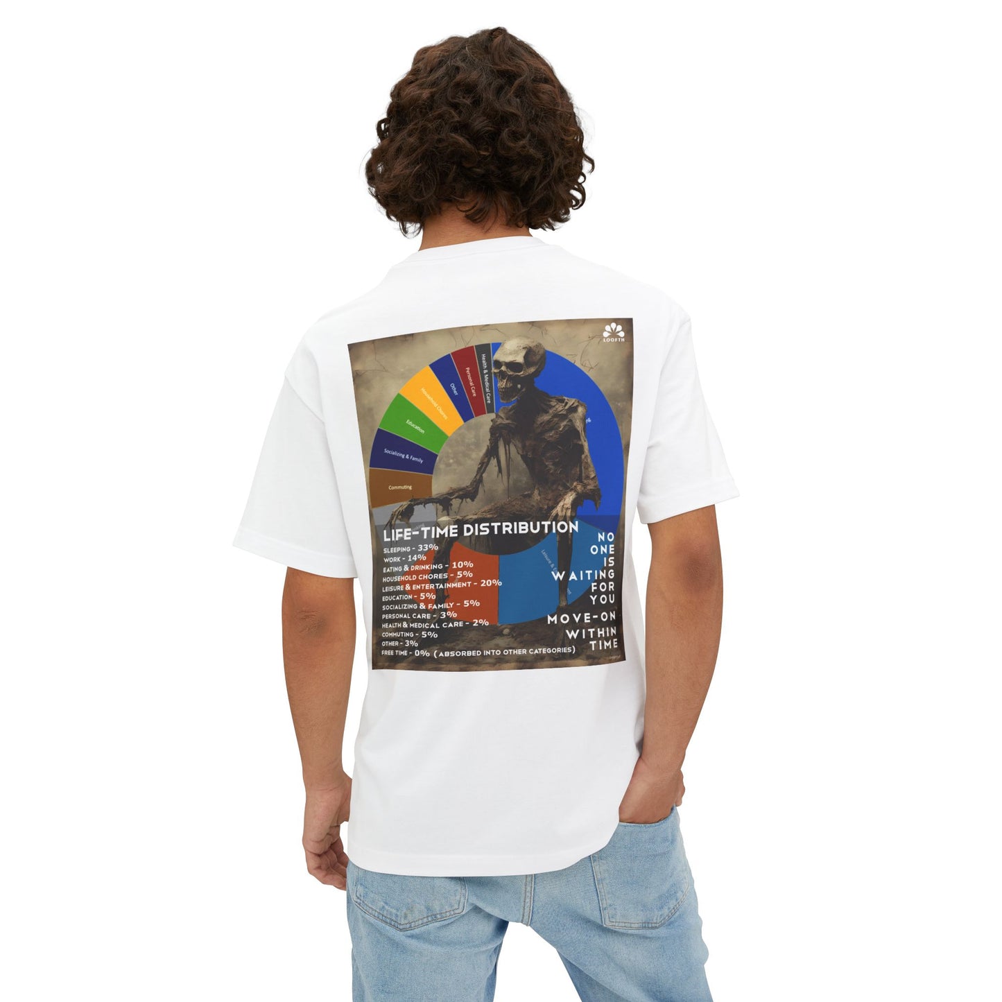 (F) Crâne Vivace Unisex Oversized Boxy Tee