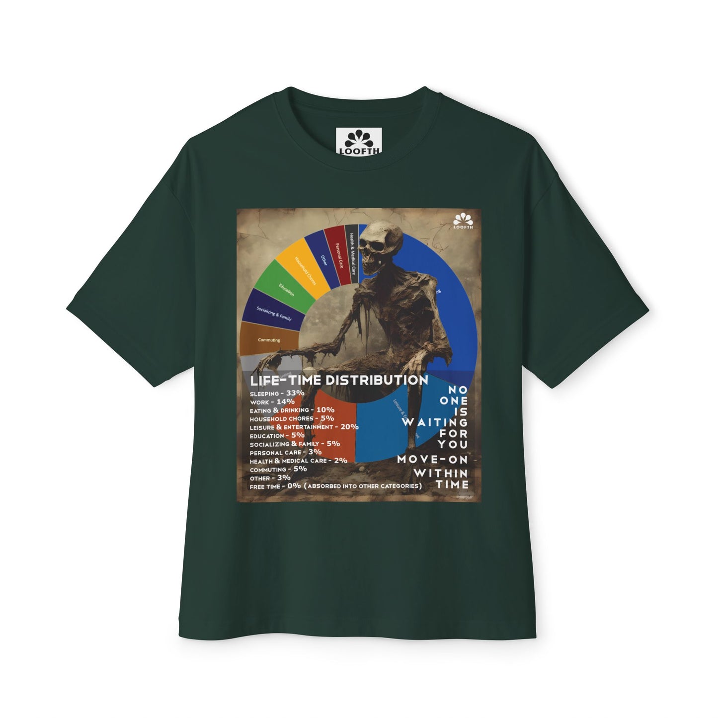 (M) Crâne Vivace Unisex Oversized Boxy Tee