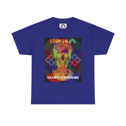 (M) Vibrance Silencieuse Unisex Heavy Cotton Tee