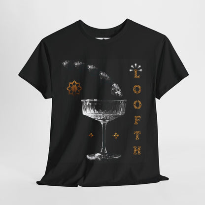 (F) Cristal Noir Unisex Heavy Cotton Tee