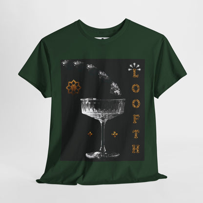 (M) Cristal Noir Unisex Heavy Cotton Tee
