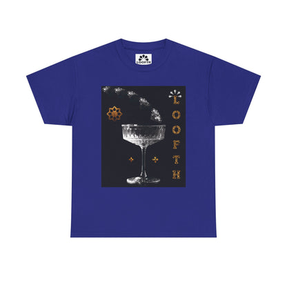 (M) Cristal Noir Unisex Heavy Cotton Tee
