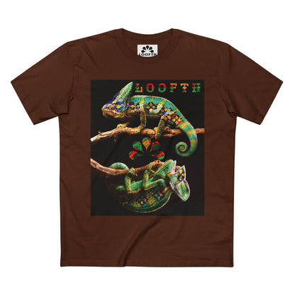 (M) Duo Vert  Unisex Adult Staple T-Shirt