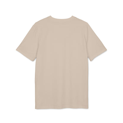 (F) Échiquier Élégant Unisex Organic Combed Cotton Medium Fit T-shirt