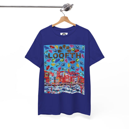 (F) Bijou Céleste Unisex Heavy Cotton Tee