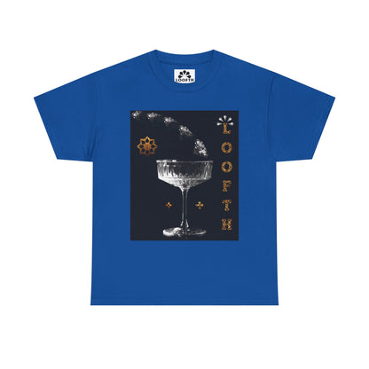 (M) Cristal Noir Unisex Heavy Cotton Tee