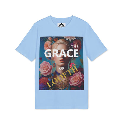 (F) Fleur de Grâce Unisex Organic Combed Cotton Medium Fit T-shirt