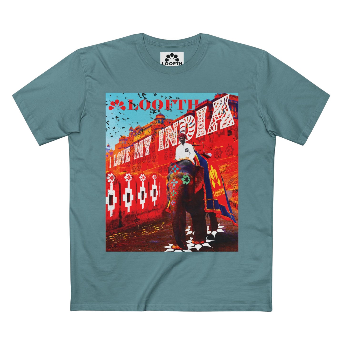 (M) Éléphant Raj Adult Staple T-Shirt