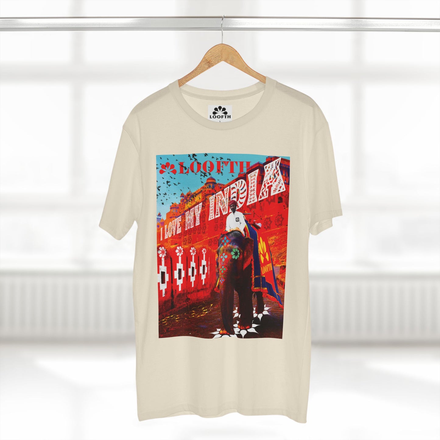 (M) Éléphant Raj Adult Staple T-Shirt
